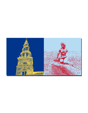 MAGNET-STORIES Kopenhagen - Frelsers Kirche  + Meerjungfrau