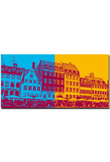 ART-DOMINO® BY SABINE WELZ Copenhagen - Nyhavn-Skyline 1 + Nyhavn-Skyline 2