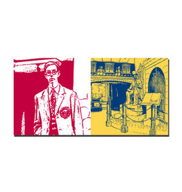 MAGNET-STORIES Picture on canvas - Denmark - Copenhagen - 5222