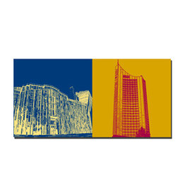 MAGNET-STORIES Image sur toile - Leipzig - 3309