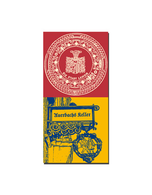 MAGNET-STORIES Leipzig - Gullideckel Stadt Leipzig + Auerbachs Keller