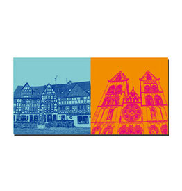 ART-DOMINO® BY SABINE WELZ Leinwandbild - Limburg - 2400.501