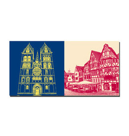 ART-DOMINO® BY SABINE WELZ Leinwandbild - Limburg - 2400.504