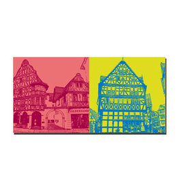 ART-DOMINO® BY SABINE WELZ Leinwandbild - Limburg - 2400.505