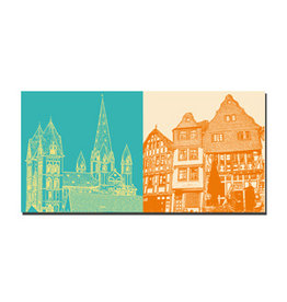 ART-DOMINO® BY SABINE WELZ Leinwandbild - Limburg - 2400.506