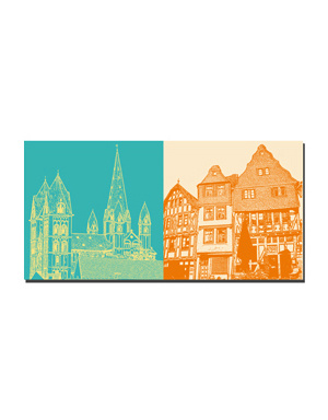 MAGNET-STORIES Limburg - Cathédrale avec 7 tours + Marché aux poissons / Vieilles maisons de ville