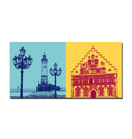 MAGNET-STORIES Image sur toile - Lindau - 7800