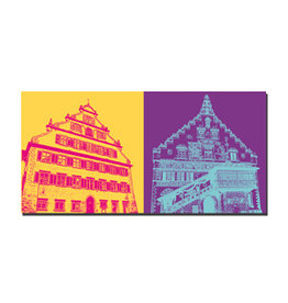 MAGNET-STORIES Picture on canvas - Lindau - 7803