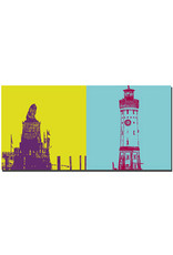 MAGNET-STORIES Lindau - Lion d'entrée du port + Phare