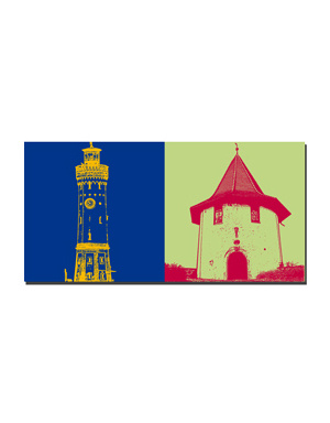 MAGNET-STORIES Lindau - Lighthouse + Powder Tower