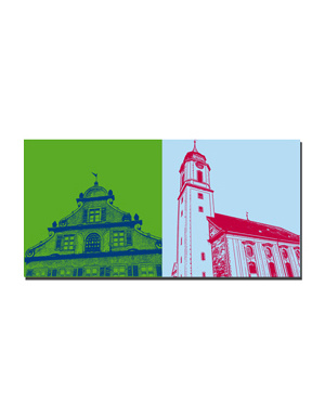 MAGNET-STORIES Lindau - Glockenspiel Altes Rathaus + Münster