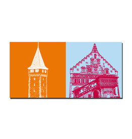 MAGNET-STORIES Picture on canvas - Lindau - 7810