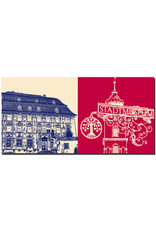 MAGNET-STORIES Lindau - Musée de la ville + panneau du musée de la ville