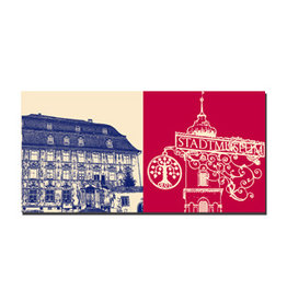 ART-DOMINO® BY SABINE WELZ Leinwandbild - Lindau - 7811