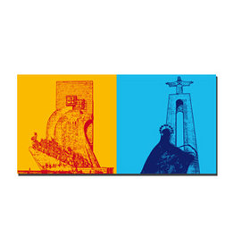 ART-DOMINO® BY SABINE WELZ Leinwandbild - Portugal - Lissabon - 077-03