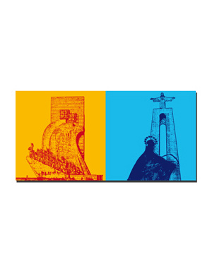 MAGNET-STORIES Lisbon - Discovery Monument + Cristo Rei Statue