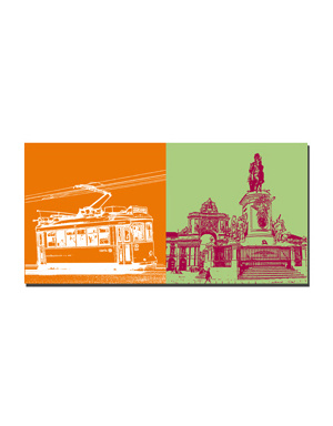 MAGNET-STORIES Lissabon - Tram 15 nach Belem + Triumphbogen Platz Torreiro do Placo