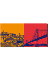 MAGNET-STORIES Lisbon - View over Lisbon + Ponte de 25 Abril