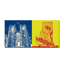 MAGNET-STORIES Picture on canvas - Portugal - Lisbon - 077-07