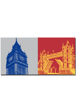 MAGNET-STORIES London - Big Ben + Tower Bridge
