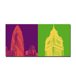 ART-DOMINO® BY SABINE WELZ Leinwandbild - England - London - 4426