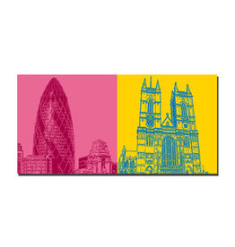 ART-DOMINO® BY SABINE WELZ Leinwandbild - England - London - 4425