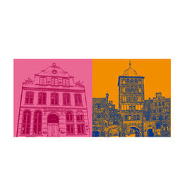 MAGNET-STORIES Image sur toile - Lübeck - 3101