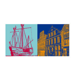 MAGNET-STORIES Leinwandbild - Lübeck - 3106