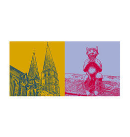 MAGNET-STORIES Image sur toile - Lübeck - 3110