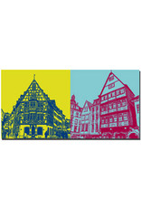 ART-DOMINO® BY SABINE WELZ Mainz - Maison de ville ancienne / Coin + Maisons de ville anciennes