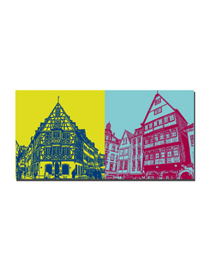 MAGNET-STORIES Mainz - Maison de ville ancienne / Coin + Maisons de ville anciennes