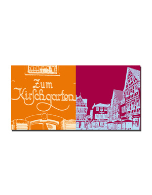 MAGNET-STORIES Mainz - Schild "Zum Kirschgarten" + Am Kirschgarten