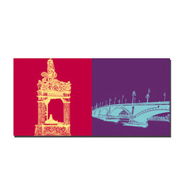 MAGNET-STORIES Leinwandbild - Mainz - 3912