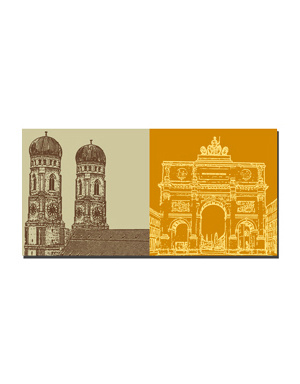 MAGNET-STORIES München - Frauenkirche + Siegestor