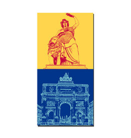 MAGNET-STORIES Image sur toile - Munich - 8142