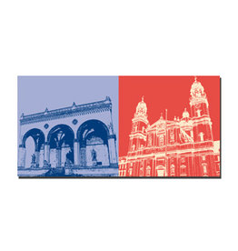 MAGNET-STORIES Leinwandbild - München - 8096