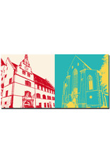 ART-DOMINO® BY SABINE WELZ Fribourg - Ancien hôtel de ville + Martinskirche