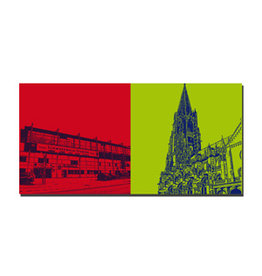 MAGNET-STORIES Leinwandbild - Freiburg - 087-08