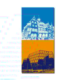 MAGNET-STORIES Image sur toile - Fribourg - 087-13