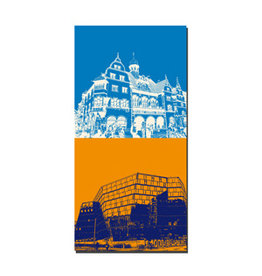 MAGNET-STORIES Picture on canvas - Freiburg - 087-13