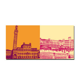 MAGNET-STORIES Picture on canvas - Italy - Siena - 086-02