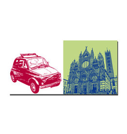 MAGNET-STORIES Leinwandbild - Italien - Siena - 086-04
