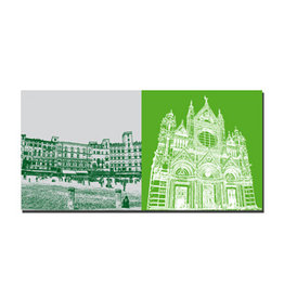 MAGNET-STORIES Image sur toile - Italie - Sienne - 086-06