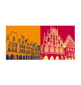 ART-DOMINO® BY SABINE WELZ Leinwandbild - Münster - 3210