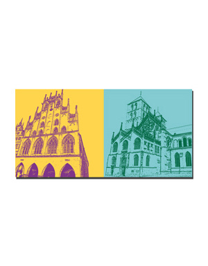 MAGNET-STORIES Münster - Town Hall + Cathedral entrance