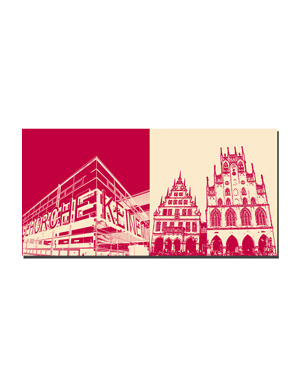 MAGNET-STORIES Münster - Gehorche Keinem + Rathaus/Stadtweinhaus