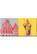 MAGNET-STORIES Münster - Rathaus + Marienfigur
