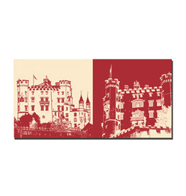 MAGNET-STORIES Leinwandbild - Neuschwanstein - 8601