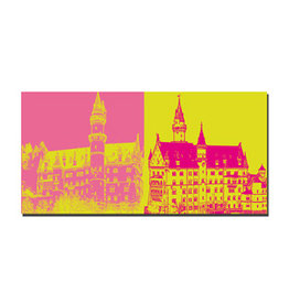 MAGNET-STORIES Leinwandbild - Neuschwanstein - 8606