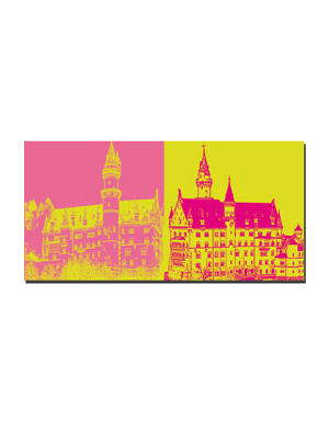MAGNET-STORIES Neuschwanstein - Schloss Neuschwanstein + Schloss Neuschwanstein